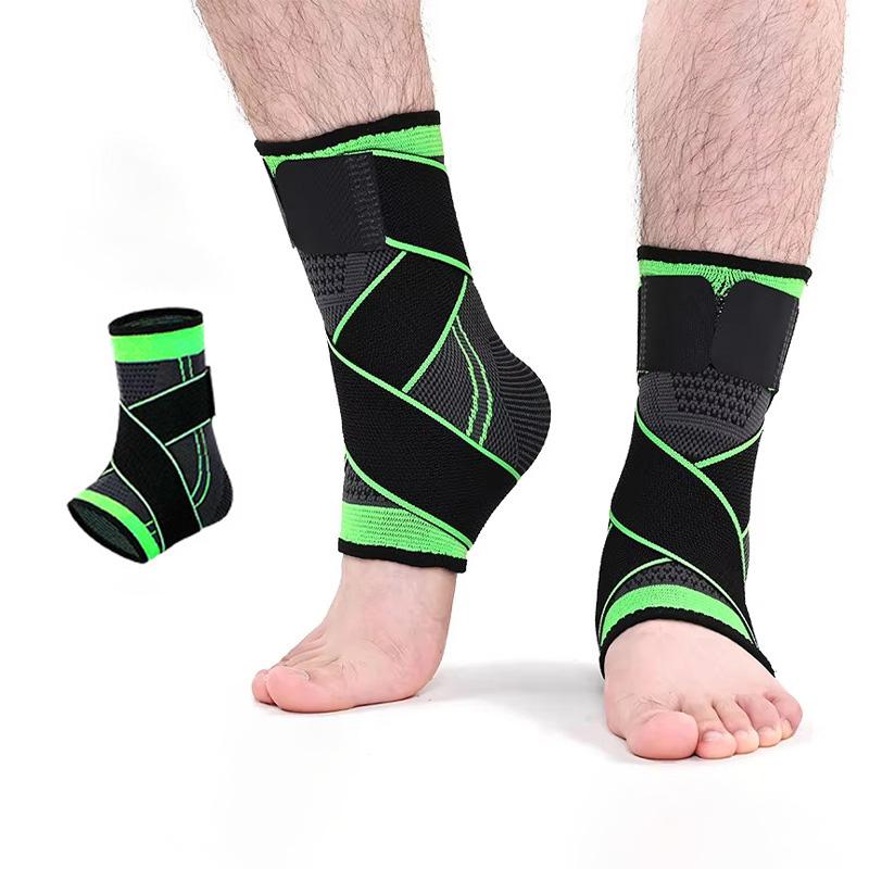 Ankle Support Brace, Adjustable to Wrap around the Ankle, Suitable for Football, Basketball, Volleyball, Running