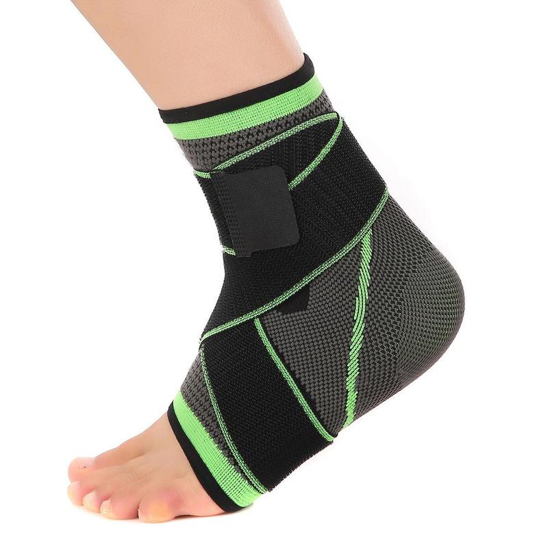 Ankle Support Brace, Adjustable to Wrap around the Ankle, Suitable for Football, Basketball, Volleyball, Running