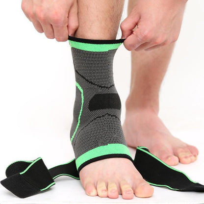 Ankle Support Brace, Adjustable to Wrap around the Ankle, Suitable for Football, Basketball, Volleyball, Running